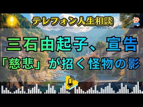 【テレフォン人生相談】三石由起子が喝破。71歳女性の慈悲が生んだ「ストーカーという名の怪物」の凄惨な執着と正体。