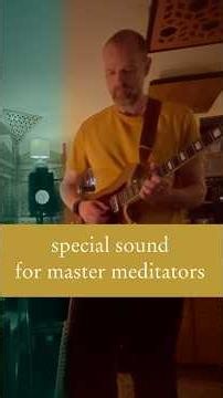 gloriously noisy psychedelic guitar trip | "special sound for master meditators"