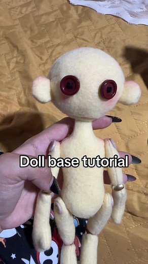 Tutorial de Muñeca de Coraline paso a paso