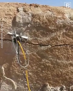 16M views · 145K reactions | Splitting Rocks Without Using Explosives!! | Fossbytes | Facebook
