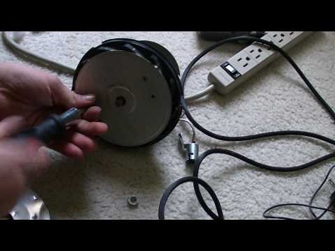 Eureka Vacuum Cleaner Motor Tear down
