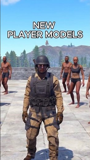 New Player Models in RUST !!!👀 #rust #rustgame