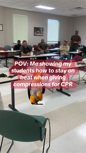 It’s a hard job, but somebody has to do it! #cpr #safety #viraltiktok #fyp