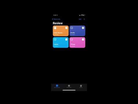 Daily Review Using iOS Shortcut and Scriptable