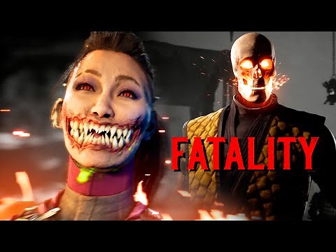 MK1 All Fatalities on Mileena