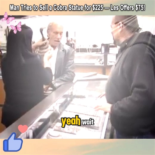 Man Tries to Sell a Cobra Statue for $225 — Les Offers $75! #hardcorepawn #pawnshop #detroit #realitytv #truetv | Bellamy Ariadne
