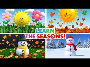 🍂❄️ Seasons’ Magic | Learning Seasons Poem for Kids 🌸☀️