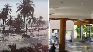 Footage from tourist shows chaotic aftermath of Boxing Day tsunami