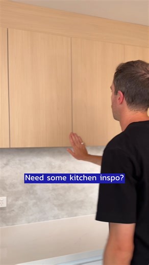 Need some kitchen inspiration? 👀 Newly installed Rebon Kitchen Cabinets in Natural Oak and Matte White, and the very best appliances from Midea, The World’s No.1 Smart Home Appliance Brand*. | Trade Depot