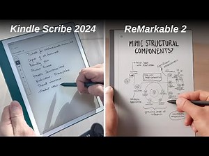 Kindle Scribe 2024 vs ReMarkable 2 | Best Digital Notebook for 2024?