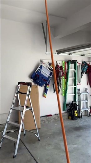 This retractable extension cord is a garage must have #garagemusthaves #retractableextensioncord