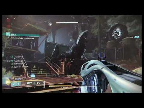 Destiny 2 Heresy Use Exotic Lodestar and Ionic Sentry Defeat Boss Taken Commander Espial