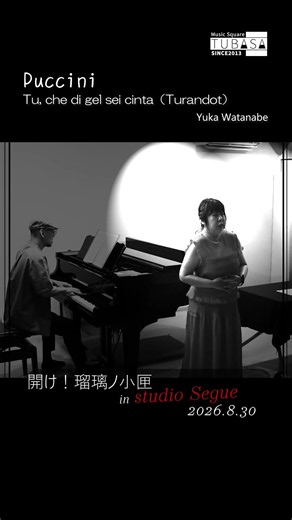 プッチーニ：トゥーランドット「氷のような姫君のこころも」（演奏：渡辺由佳 ） #piano #shortstory