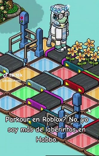 Desafiando laberintos en Habbo