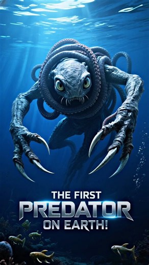 The First Predator on Earth! Lived Before Dinosaurs! #legend #history #shorts