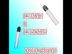 RELX INFINITY and ESSENTIAL QUICK UNBOXING + REVIEW