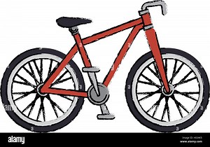 bicycle vehicle isolated icon Stock Vector Image & Art - Alamy