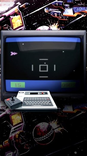 Cosmic Conflict - Game do Magnavox Odissey 2 #cosmicconflict #magnavoxodissey2