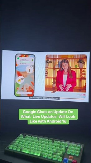 Google Shows Live Updates on Android 16