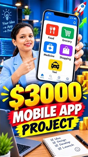 Day 3 Mobile app Making 3000$ mobile app challenge | Make mobile app for business | dubai apps