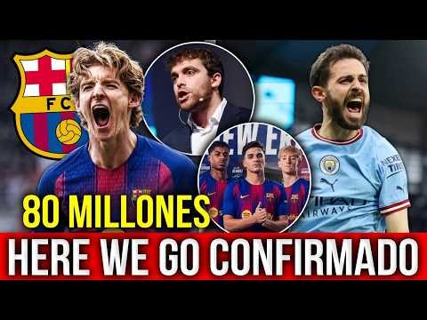 HERE WE GO ANTHONY GORDON TO BARCELONA CONFIRMED, BERNARDO SILVA RUMORED, MORE TOP SIGNINGS
