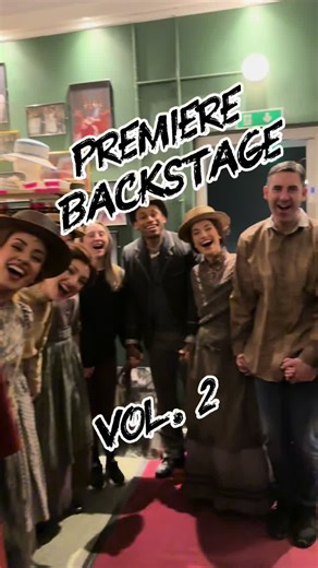 Backstage til premieren på My Fair Lady 2026. Del 2. . . . #detnyteater #myfairlady #musical #backstage #premiere