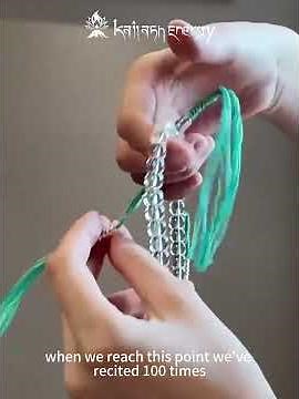How to use 108 mala beads👌 #kailashenergy
