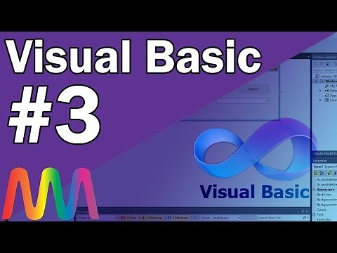 Visual Basic (Aula 3) Aula de Programação para Iniciantes - Usando Variável e Objetos