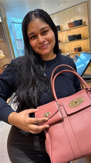 John Lewis Liverpool on Instagram: "Did you know Mulberry is back @johnlewis_liverpool ? Visit Anusha, Ged and the team at the Mulberry Boutique on Handbags, Floor 1. Take a look at the new Valentine’s Day colour way Scrumpy Pink. Isn’t it gorgeous? #ad #mulberry #johnlewisliverpool #liverpoolone #mulberryboutique"