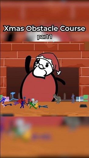 Stick Figure Obstacle Course Chaos! - Dojo Shorts