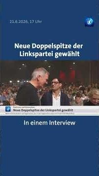 Neue Doppelspitze der Linken gewählt #tagesschau #nachrichten #linke