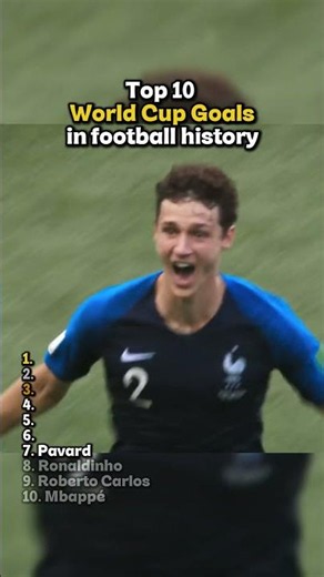 Top 10 World Cup Goal in Football History 😱