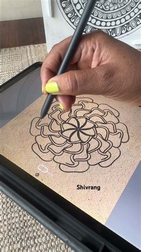 Digital art #love #zentanglelegend #meditativemandalaart #mandala #zenpatterns #drawing #art