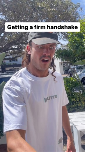 319K views · 6.2K reactions | How to establish dominance #handshake #firm #funny #skit #relatable #aussie | ReeseBros | Facebook