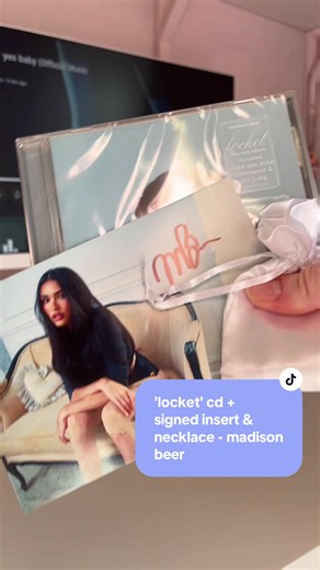 Unboxing Madison Beer's Locket CD and Necklace Bundle