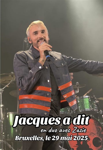 LES AVENTURIERS D’UN AUTRE MONDE • Jacques a dit • En duo avec Zazie 📍 Cirque Royal Bruxelles, le 29 mai 2025 @Christophe Willem #christophewillem #christophewillemofficiel #zazie #zazieonline #lesaventuriersdunautremonde #cirqueroyal #bruxelles #cirqueroyalbruxelles #jacquesadit #tournée #pourtoi #musique #pourtoii #concerts #concert #foryou #goodvibes #emotion #émotions #onstage #vibes