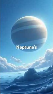 The Blue Planet Neptune 🔵 | Space for Kids #Shorts