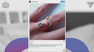 Diamond dermal piercing is the latest trend in engagement rings
