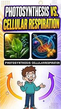✅ Photosynthesis vs. Cellular Respiration Explained