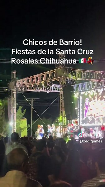 Baile en Fiestas de la Santa Cruz en Rosales