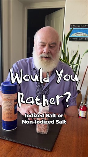 Andrew Weil, M.D. | Personally, I prefer non-iodized salt as long as I’m getting enough iodine through my diet. That said, iodine is an essential nutrient,... | Instagram