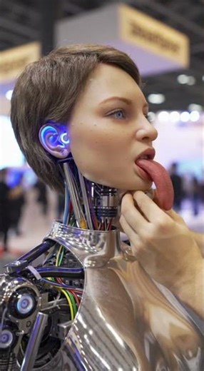 Guy Tries Out the Newest Girlfriend Robot at First Date Surprise