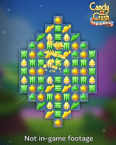 Candy Crush Friends Saga on Reels