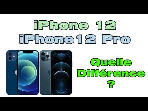 iPhone 12 vs iPhone 12 Pro specs comparaison (Couleurs, dimensions, batterie, taille, caméra …)