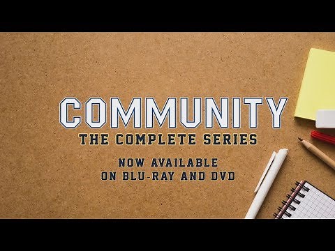 COMMUNITY - The Complete Series on DVD and Blu-ray