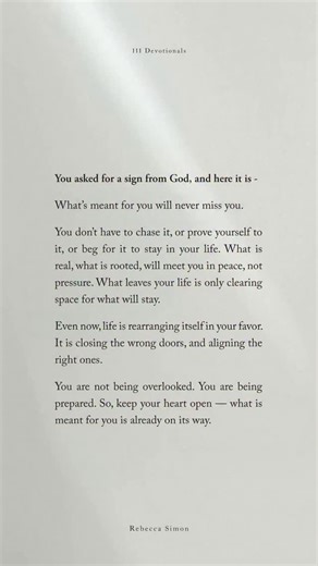 75K views · 62 comments | A book quote from ‘111 Devotionals’ by Rebecca Simon ❤️ You can find this book in our link in the bio  | Shop Catalog | Facebook