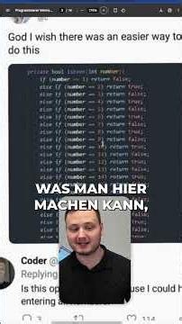 Wenn das nur einfacher ging… #programmieren #ki #informatik