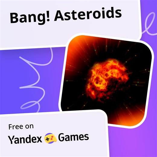 Bang! Asteroids - play online for free on Yandex Games