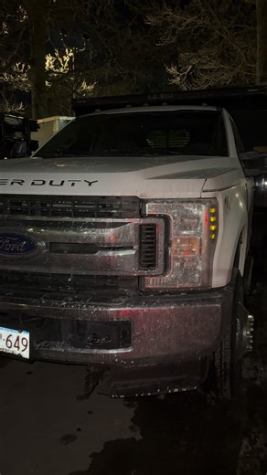Two trucks, two trailers and two plows for our friends over at CM Hall Contracting, LLC ! When you look top notch, you perform top notch🤘🏻 Reach out today to get your free estimate! | Ducharme’s Pressure Washing