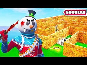 Le Labyrinthe du Bonhomme de Neige Tueur ! Fortnite Créatif